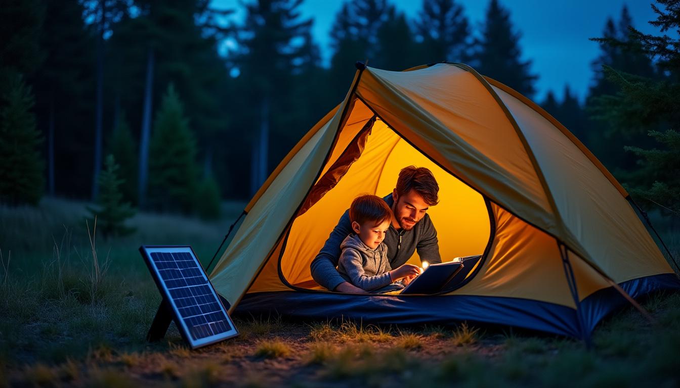 découvrez comment profiter de votre camping avec une conteuse, même sans réseau ni prise électrique à proximité, grâce à des astuces simples et pratiques pour une expérience immersive en pleine nature.