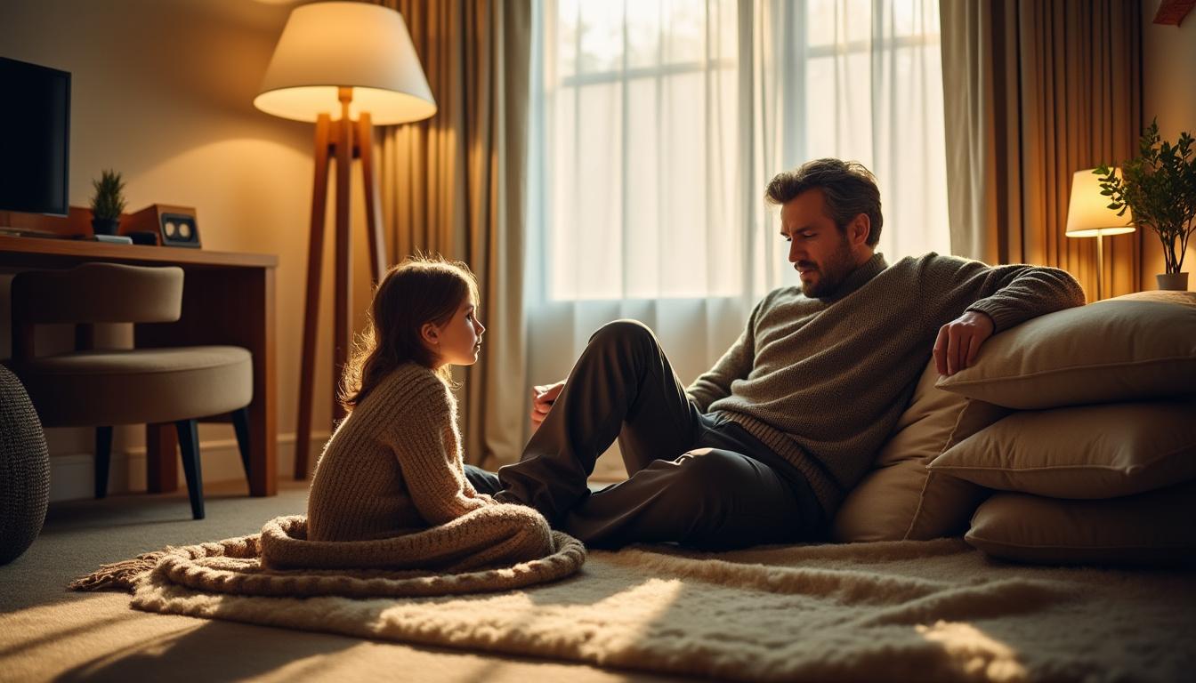 découvrez comment créer une routine du soir nomade avec votre conteuse, pour mieux vous endormir ailleurs, que ce soit à l'hôtel ou chez la famille.