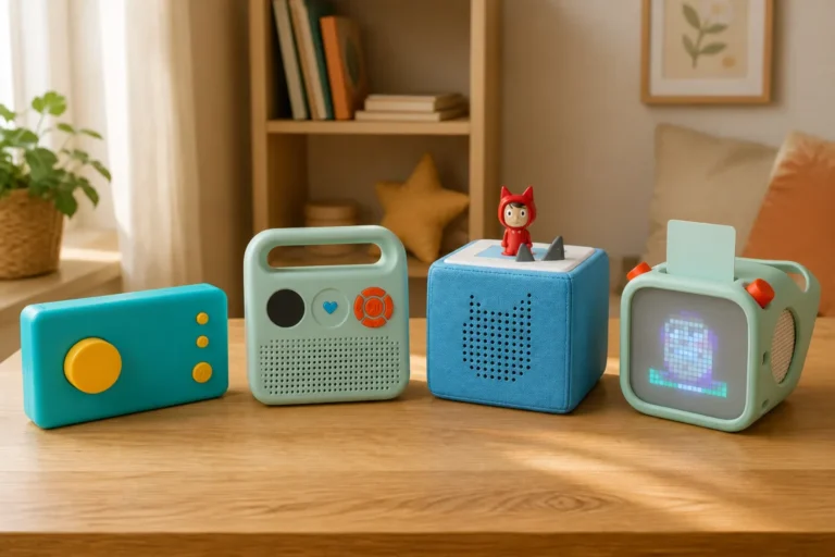 Lunii, Merlin, Toniebox et Yoto compatibles avec des histoires enregistrées