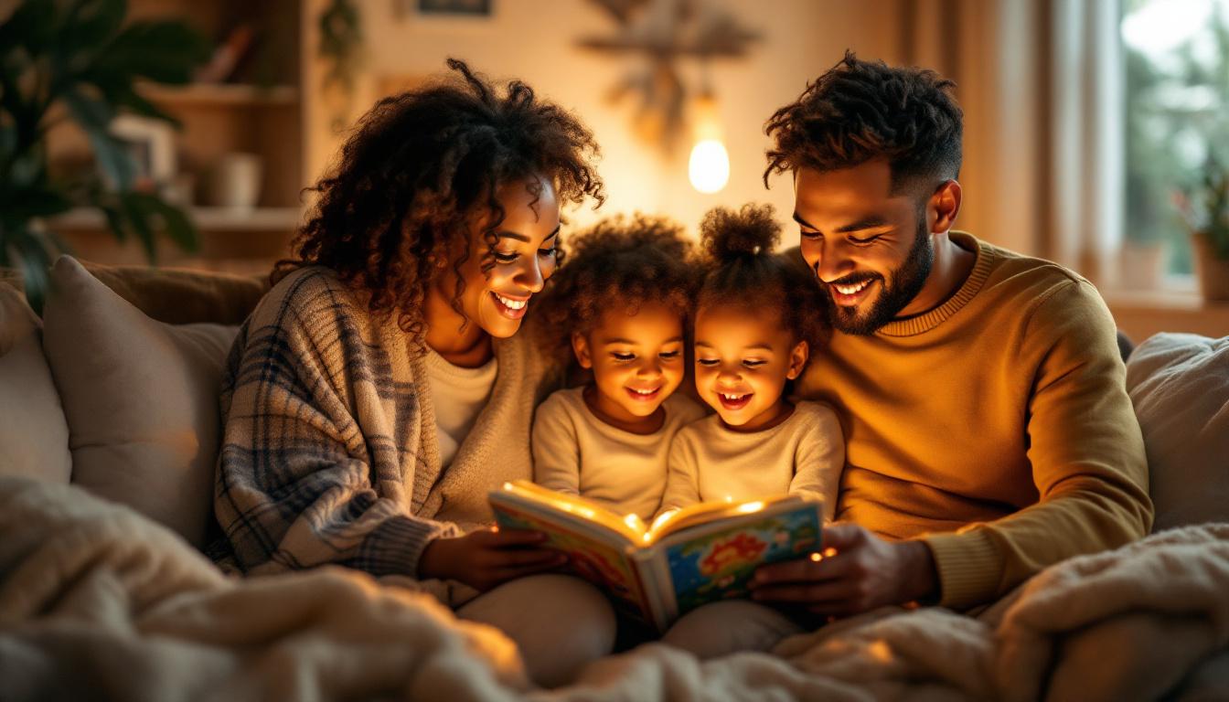 découvrez comment faire de l'heure de la boîte à histoires un précieux moment de partage et de complicité en famille, pour des souvenirs inoubliables.