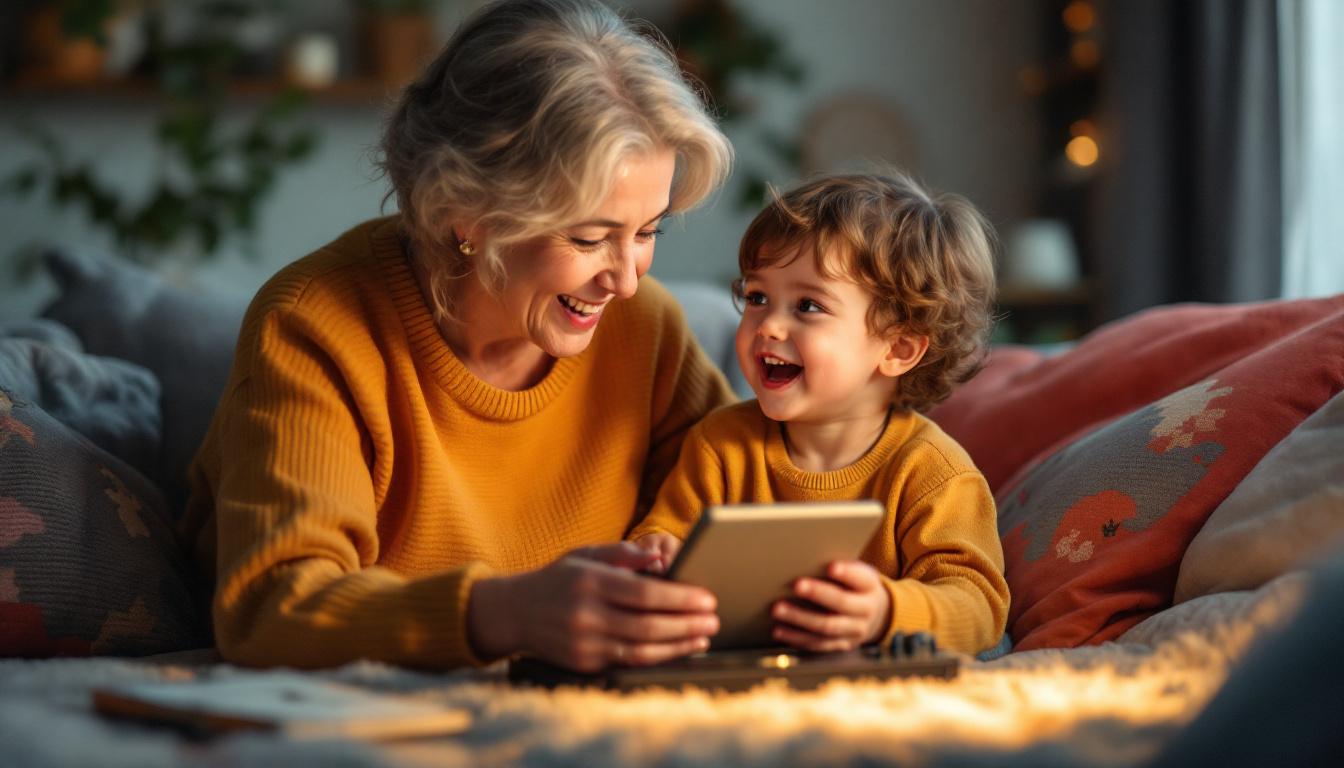 découvrez comment préserver le précieux lien intergénérationnel en enregistrant la voix de mamy et papy pour la conteuse, une manière unique de transmettre histoires et souvenirs aux générations futures.
