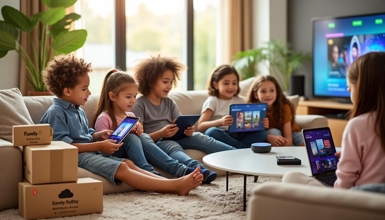 découvrez comment partager intelligemment vos contenus numériques entre plusieurs enfants ou boîtes sans payer deux fois, et optimisez vos achats en toute simplicité.