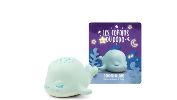 Figurine Tonie - Les Copains Du Dodo - Doudou Baleine - Berceuse Enchantée De L'Océan Du Dodo