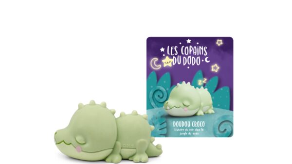 Figurine Tonie - Les Copains Du Dodo - Doudou Croco - Histoire Du Soir Dans la Jungle Du Dodo