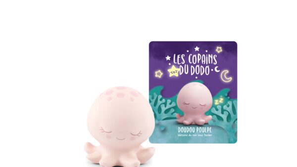 Figurine Tonie - Les Copains Du Dodo - Doudou Poulpe - Histoire Du Soir Sous L’Océan Du Dodo