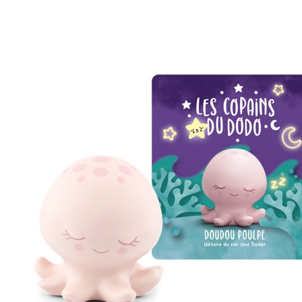 Figurine Tonie - Les Copains Du Dodo - Doudou Poulpe - Histoire Du Soir Sous L’Océan Du Dodo