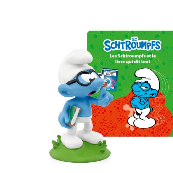 Figurine Tonie - Les Schtroumpfs - Les Schtroumpfs Et Le Livre Qui Dit Tout