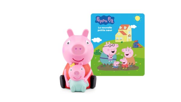 Figurine Tonie - Peppa Pig - La Nouvelle Petite Soeur