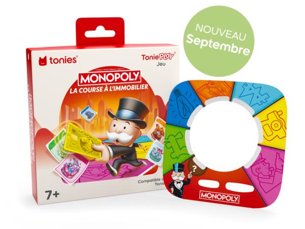 Jeu Tonieplay Monopoly La Course à l’immobilier avec son disque