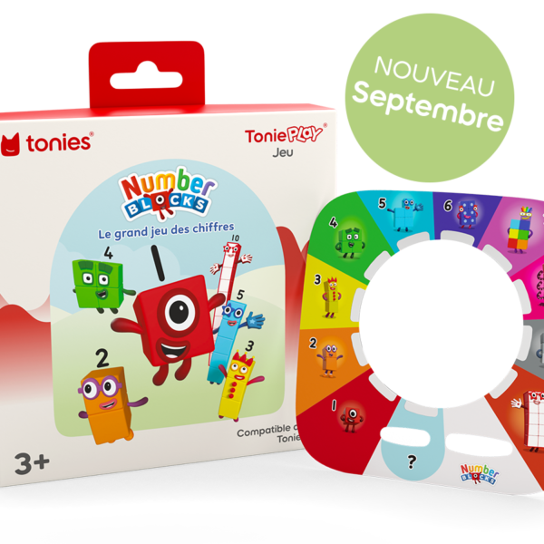 Tonieplay Numberblocks Le Grand Jeu des chiffres Jeu Tonieplay Numberblocks Le Grand Jeu des chiffres avec son disque